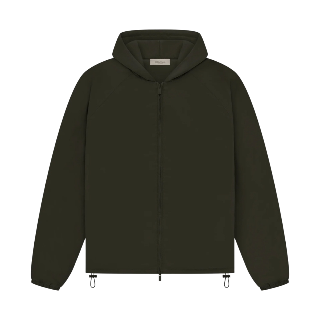 에센셜 풀 집 자켓 오프 블랙 - 23SS