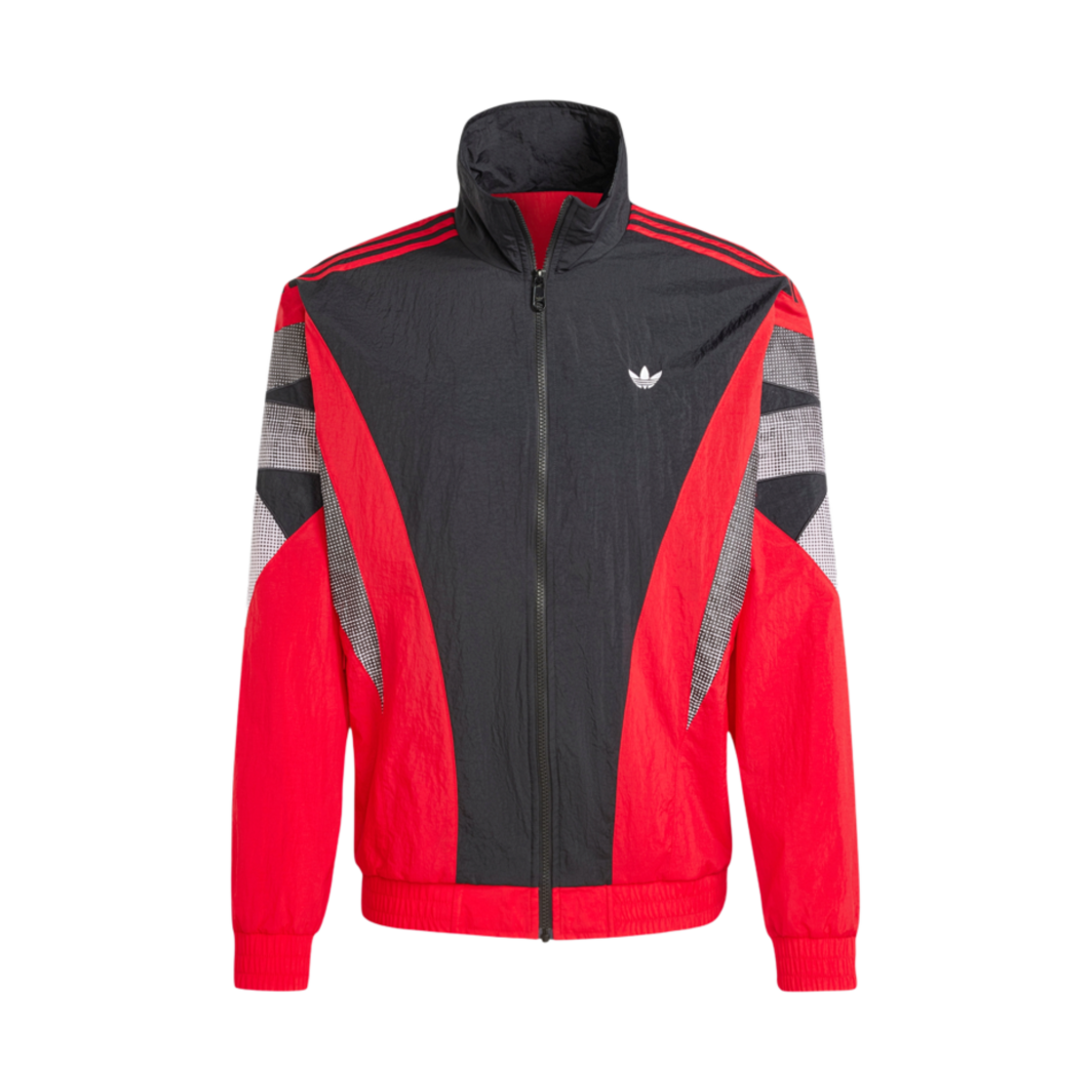 아디다스 프리미엄 트랙탑 베러 스칼렛 블랙 - KR 사이즈(Adidas Premium Track Top Better Scarlet Black - KR Sizing)