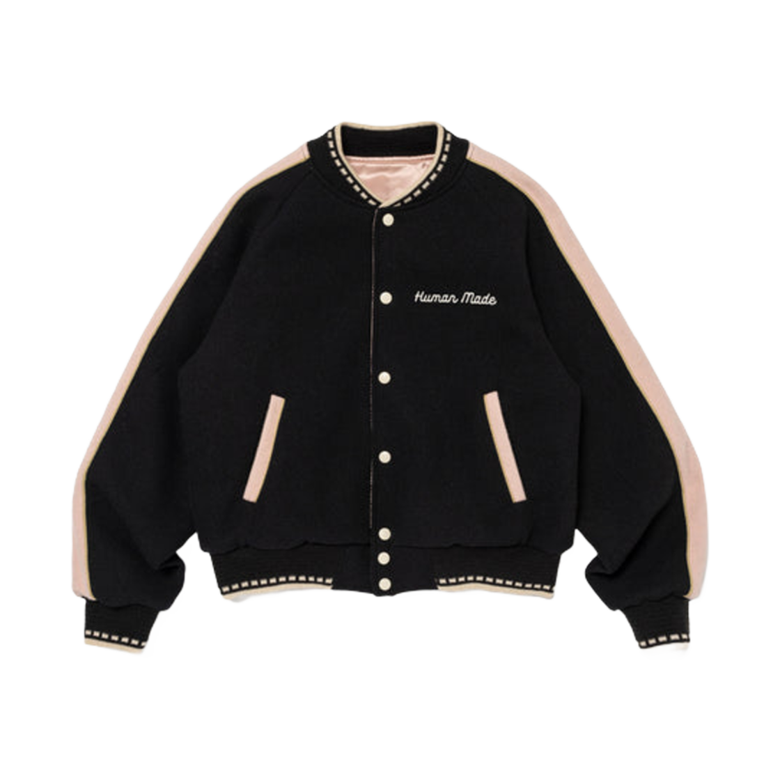 HUMAN MADE CAR CLUB JACKET ブラック・ピンク HUMAN MADE CAR CLUB