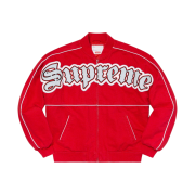 Supreme Twill Old English Varsity Jacket Red - 21SS