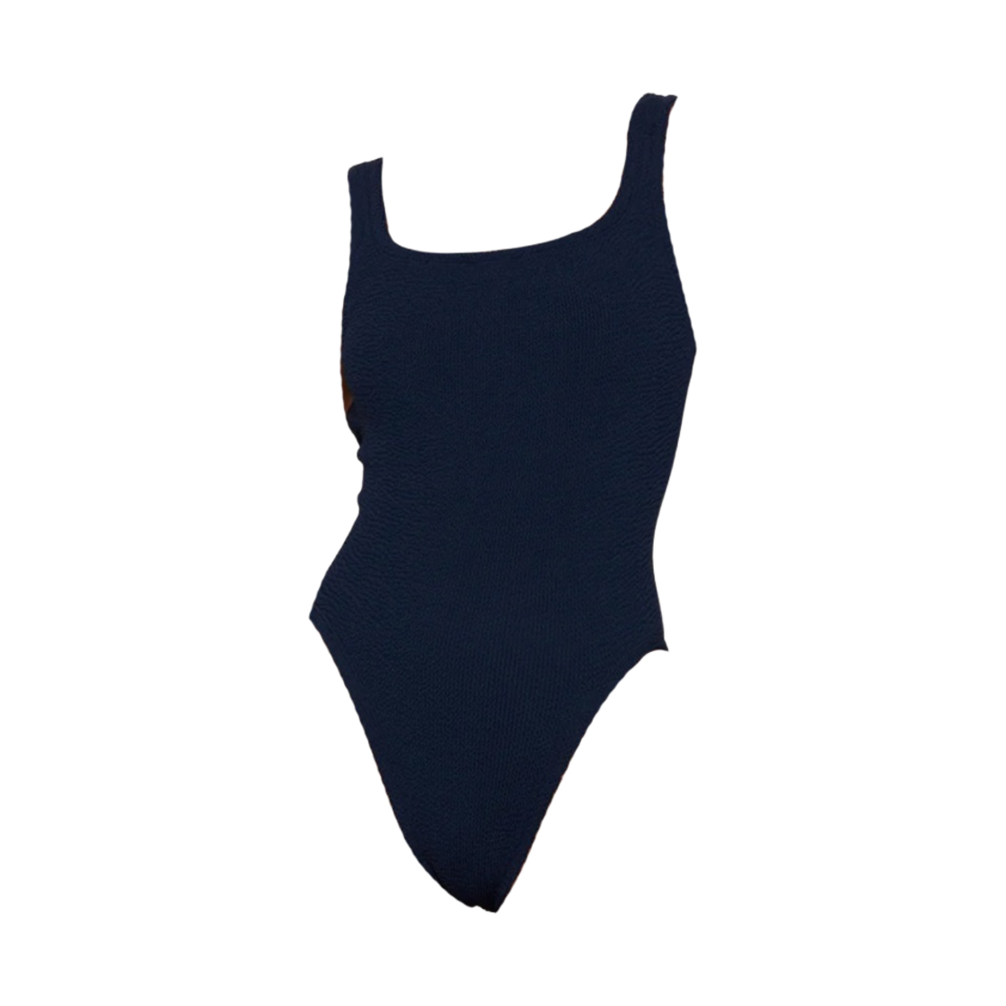 - (W) Hunza G Square Neck Swim Navy