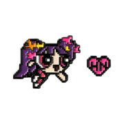 Newjeans x The Powerpuff Girls Metal Pin Badge Hanni