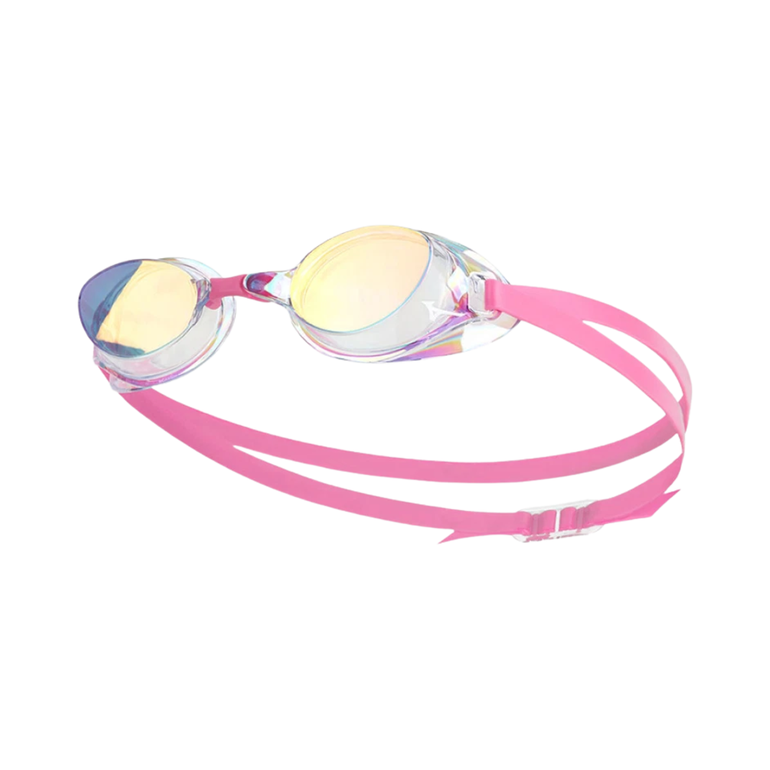 N3JEB85106 Mizuno Accel Eye Racer Mirror Non Cushion Goggles Clear Pink