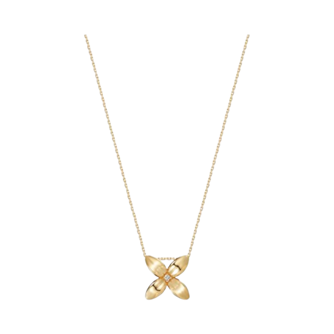 골든 듀 펄시피아1 네클리스 옐로우 골드(Golden Dew Pearlsifia1 Necklace Yellow Gold)