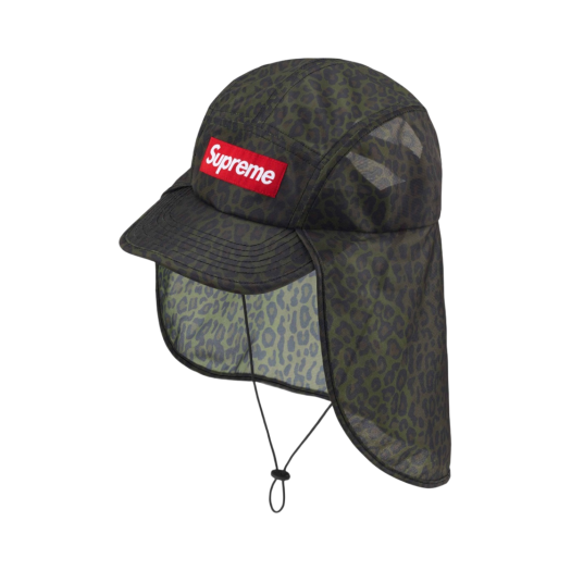 Supreme Mesh Sunshield Camp Cap Leopard - 24SS
