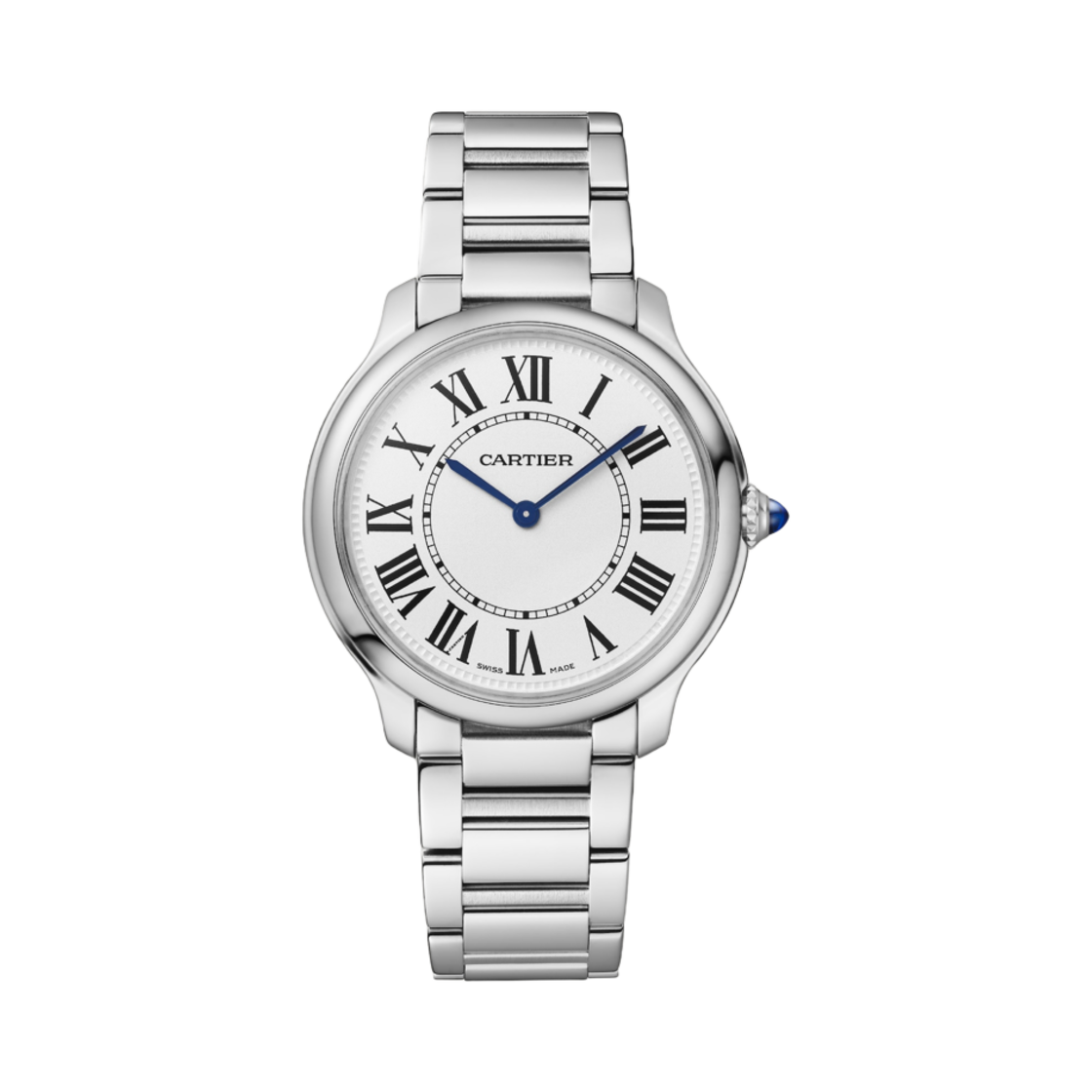 WSRN0034 Cartier Rond Must de Watch 36mm Quartz Steel