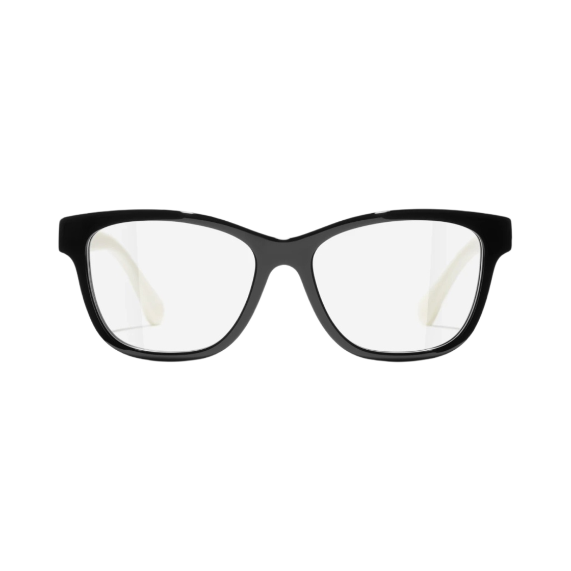 샤넬 스퀘어 프레임 아세테이트 & 블랙 화이트(Chanel Square Eyeglasses Acetate & Black White) - 1