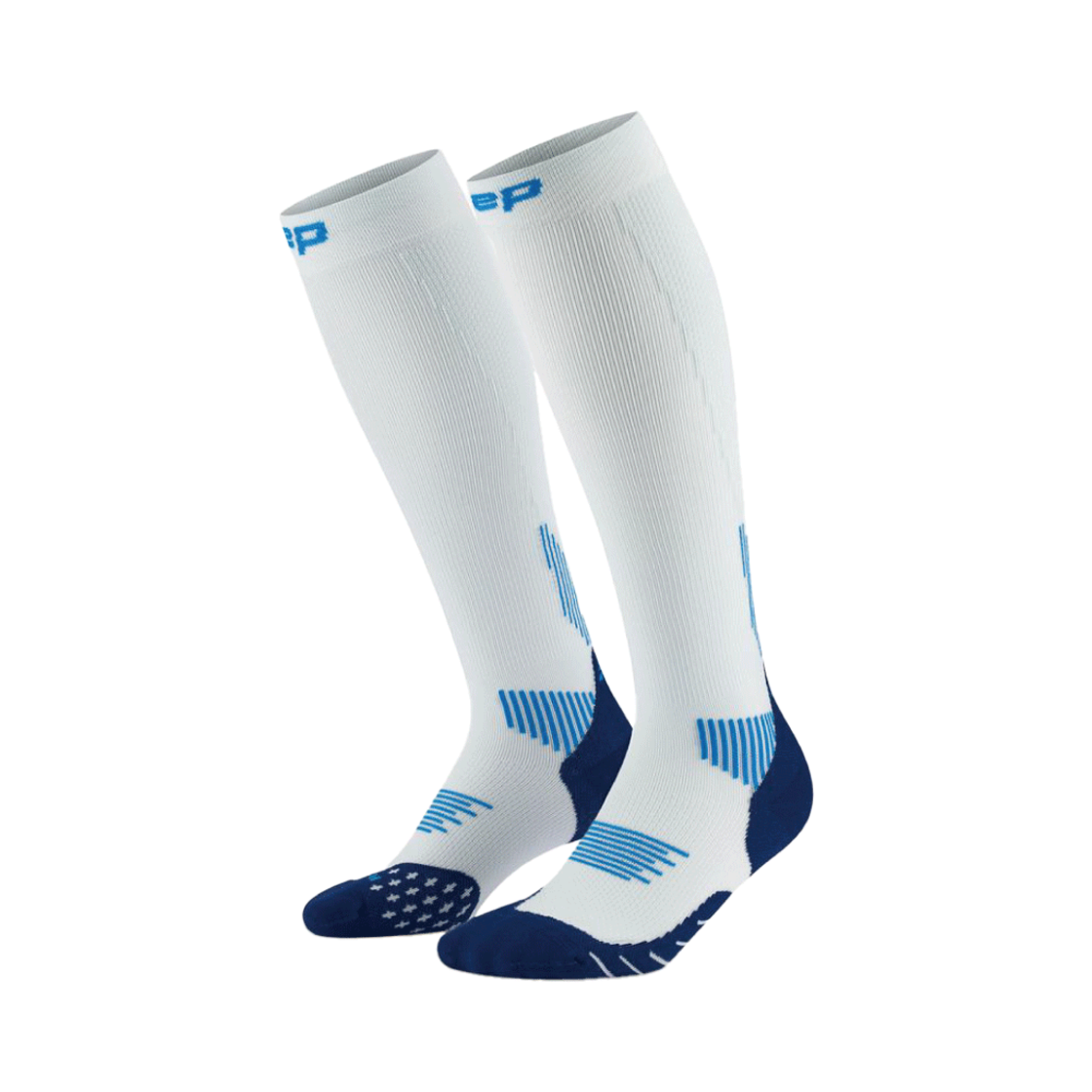 CEP 코어 런 삭스 V5 아이스/블루(CEP Core Run Socks V5 Ice/Blue)