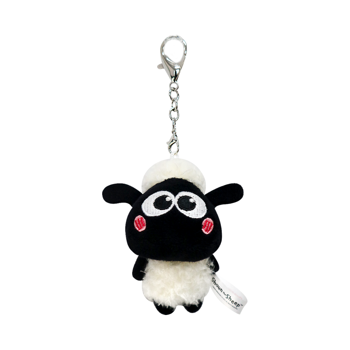 베이비 숀더쉽 블랙 키링 인형 8cm Dream C&C Baby Shaun The Sheep Keyring Plush Black 8cm