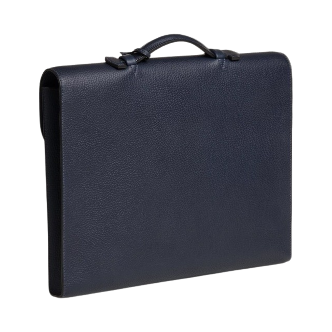 에르메스 삭 아 데페쉬 라이트 1-37 브리프케이스 카우하이드 & 팔라듐 하드웨어 블루 뉘(Hermes Sac A Depeches Light 1-37 Briefcase Cowhide & Palladium Bleu Nuit) - 4