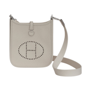 Hermes Evelyne 16 Amazone Bag Clemence & Palladium Beton