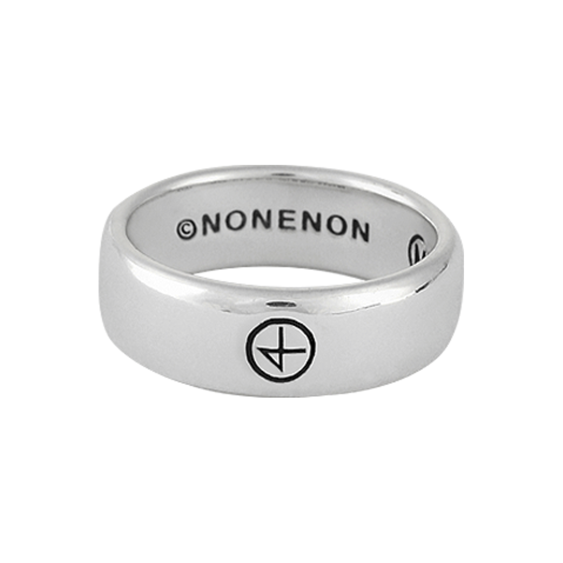 논논 로고 플럼프 링 6mm(Nonenon Logo Plump Ring 6mm)