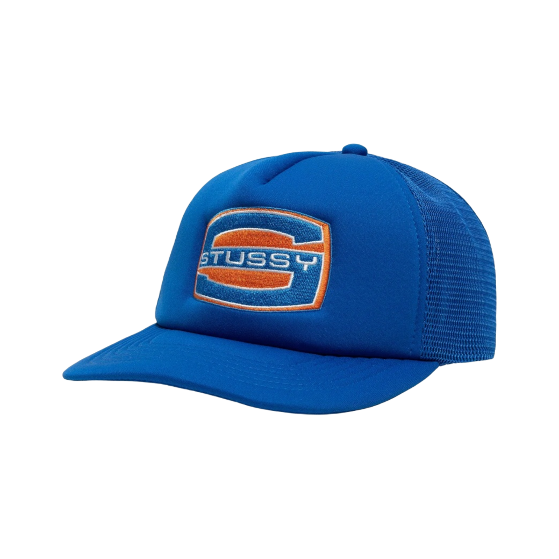 스투시 슈퍼 S 메쉬 트러커 캡 네이비(Stussy Super S Mesh Trucker Cap Navy) - 1