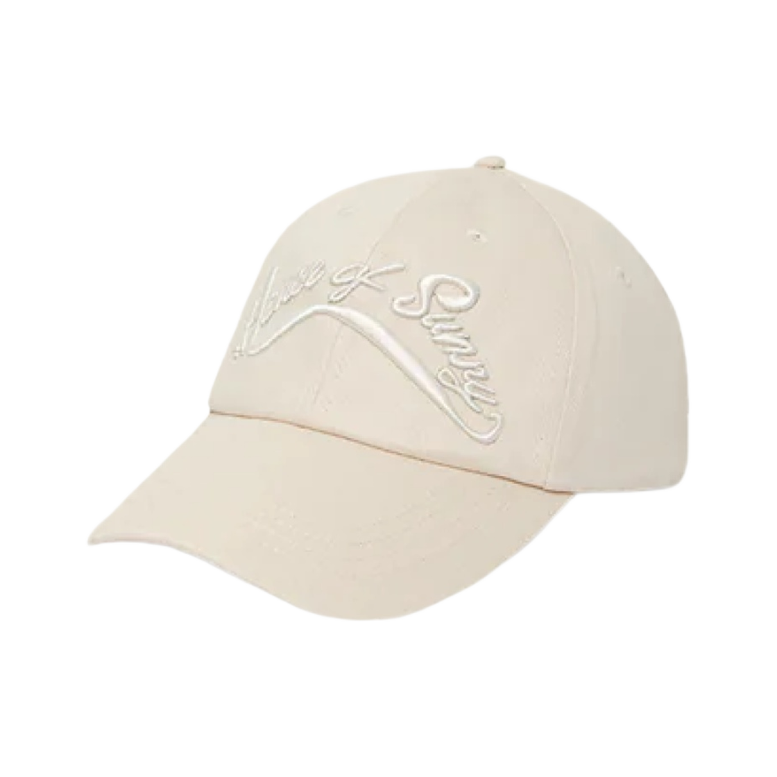 - House of Sunny Courtside Cap Coconut