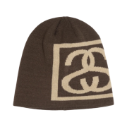 Stussy SS Link Skullcap Beanie Brown