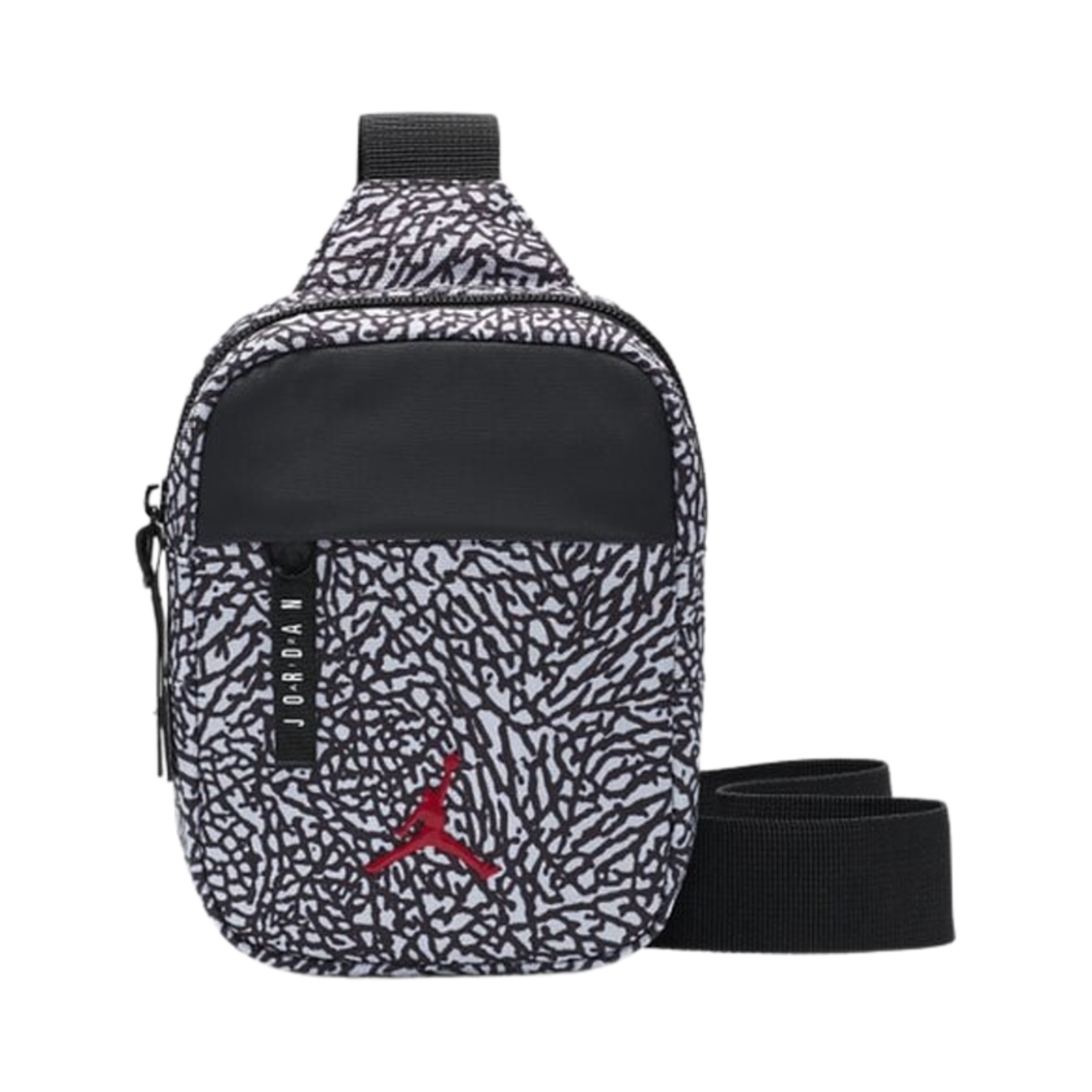 조던 에어본 힙 백 블랙 프린트(Jordan Airborne Hip Bag Black Print)