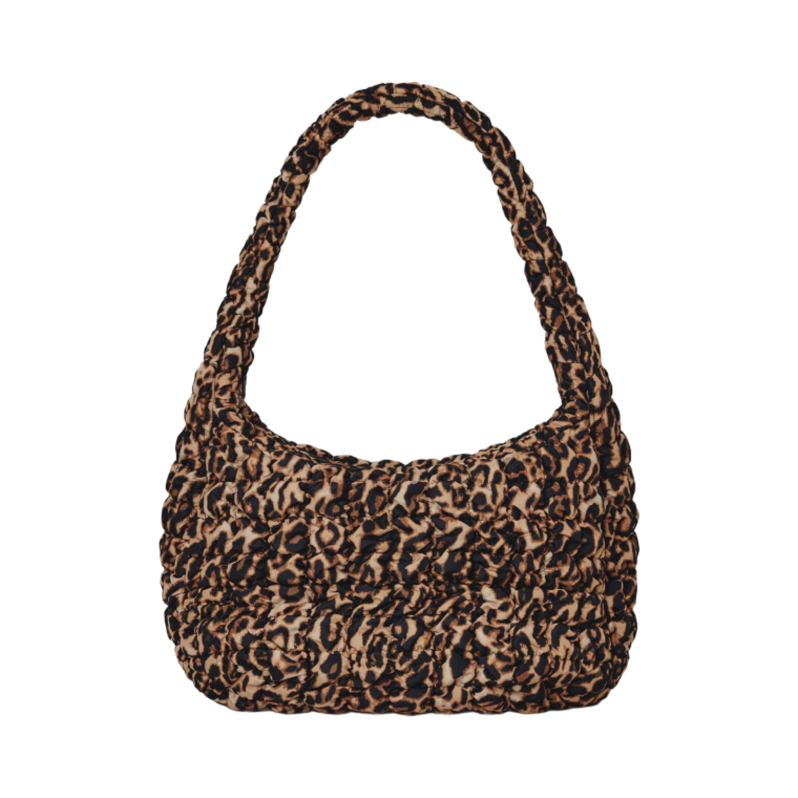 코스 오버사이즈 퀼티드 크로스바디 백 레오파드(COS Oversized Quilted Crossbody Bag Leopard)