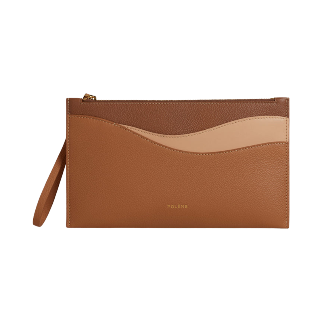 폴렌느 시에라 파우치 카멜(Polene Sierra Pouch Camel)