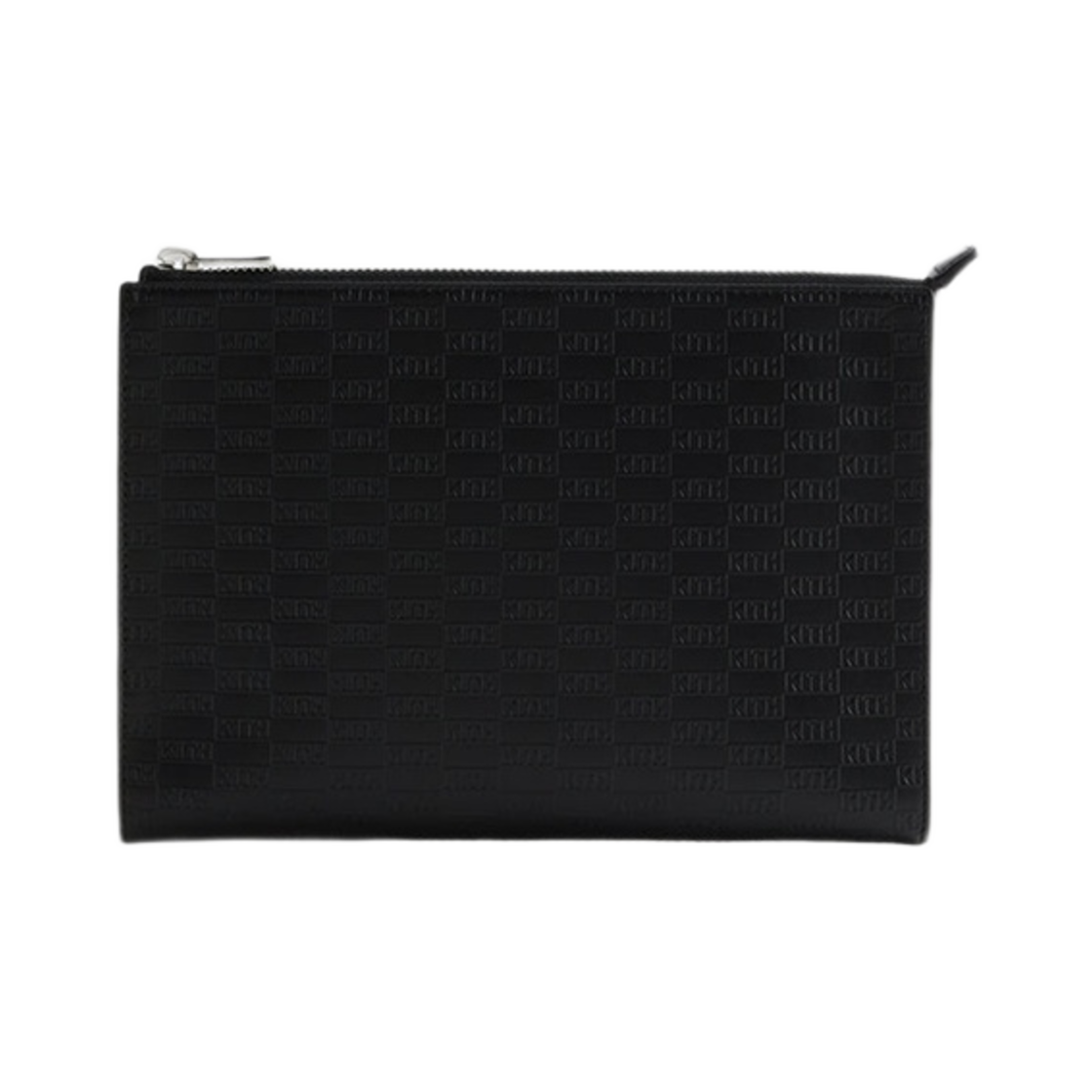 키스 모노그램 지퍼 파우치 블랙(Kith Monogram Zipper Pouch Black)