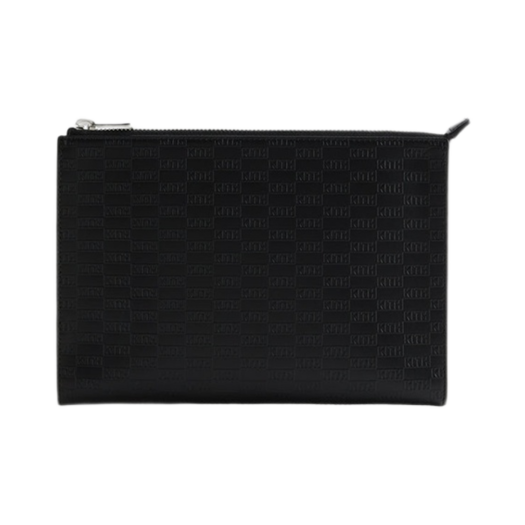 KHM040083-001 Kith Monogram Zipper Pouch Black