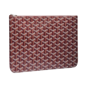 Goyard Senat Pochette MM Burgundy