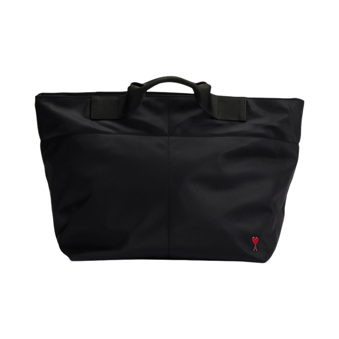 아미 스몰 하트 로고 라지 토트백 블랙(AMI de Coeur Large Tote Bag Black)