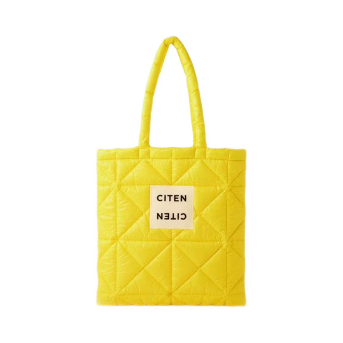 시텐 패디드 토트백 옐로우(Citen Padded Tote Bag Yellow)