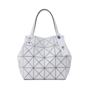 Bao Bao Issey Miyake Carat Handbag Light Gray