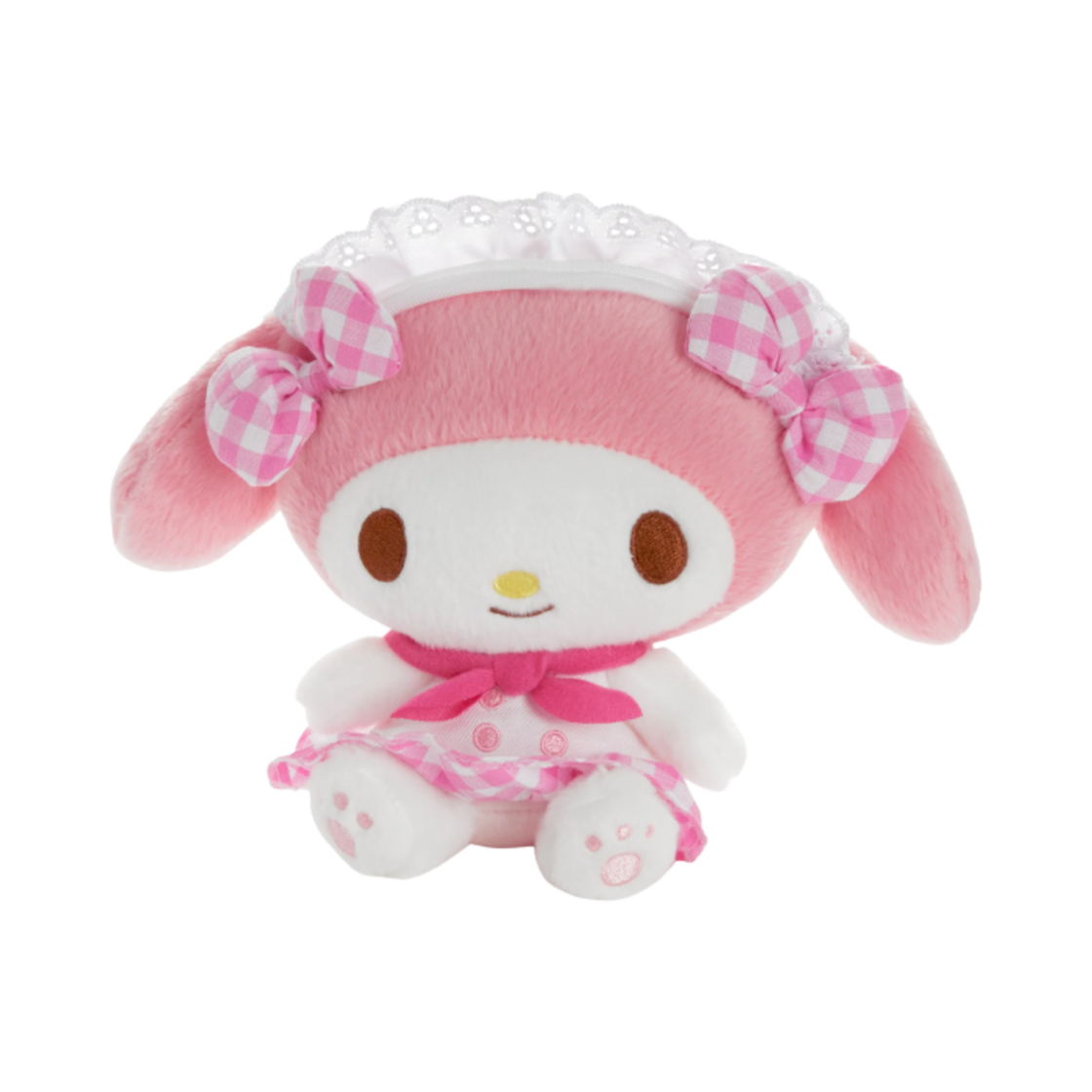 산리오 마이 멜로디 7인치 깅엄 카페 시리즈 플러시(Sanrio My Melody 7" Gingham Cafe Series Plush) - 1