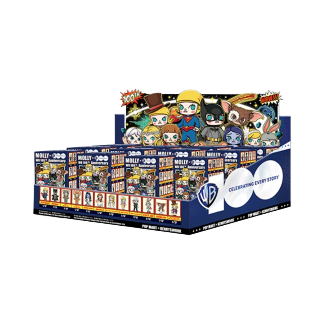 팝마트 몰리 x 워너 브라더스 100주년 시리즈 미개봉 랜덤박스 100% (12개입)(Pop Mart x Warner Bros. 100th Anniversary Series Sealed Case 100% (12 Blind Boxes)) - 1