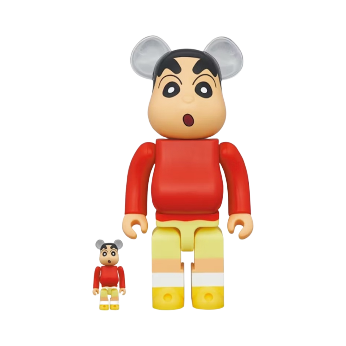 베어브릭 짱구는 못말려 100% & 400% 세트(Bearbrick Crayon Shin-chan 100% & 400% Set)