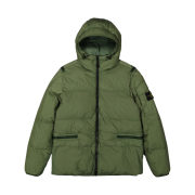 Stone Island 40223 Garment Dyed Crinkle Reps Down Jacket Olive Green - 22FW