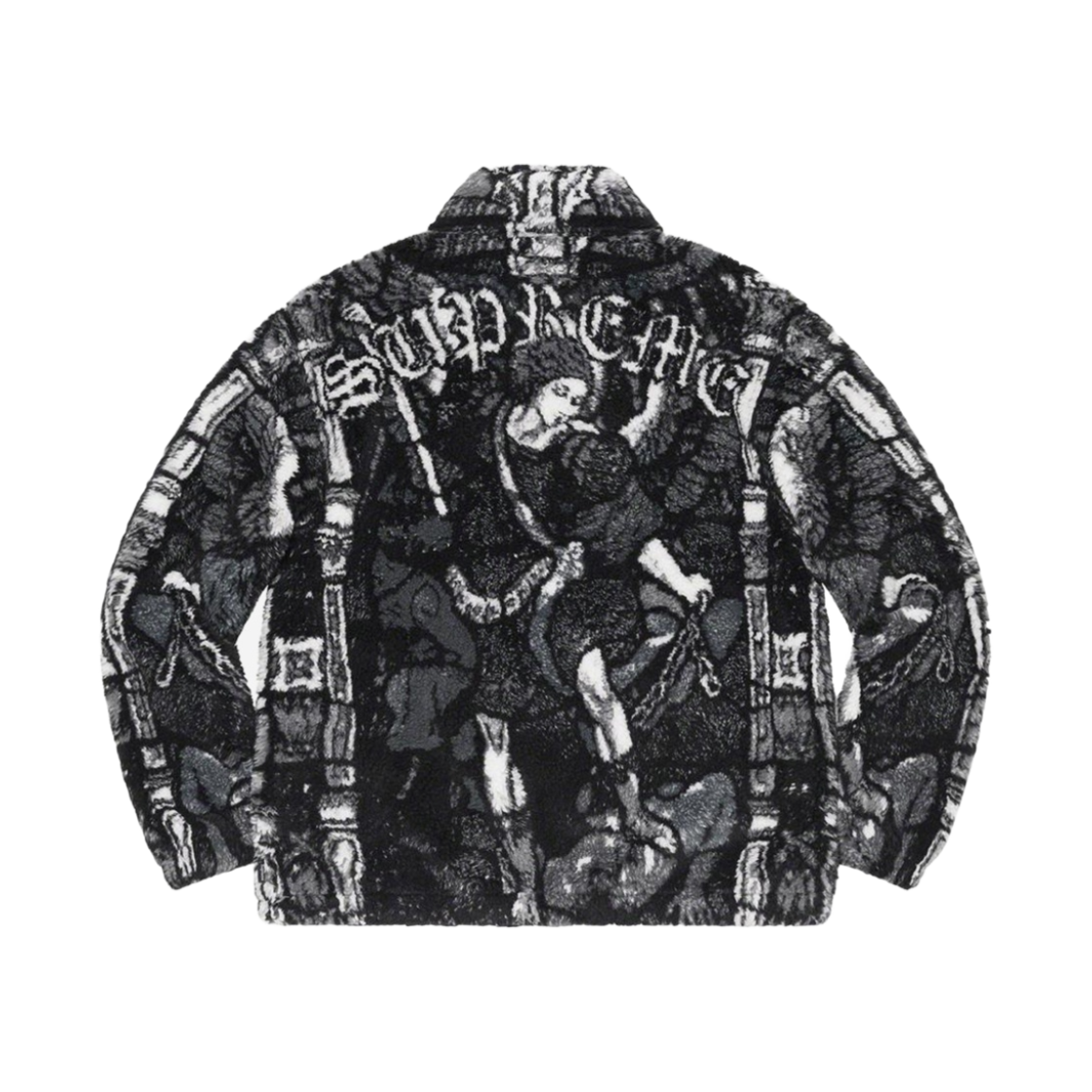Supreme Saint Michael Fleece Jacket 슈프림 세인트 미카엘 플리스