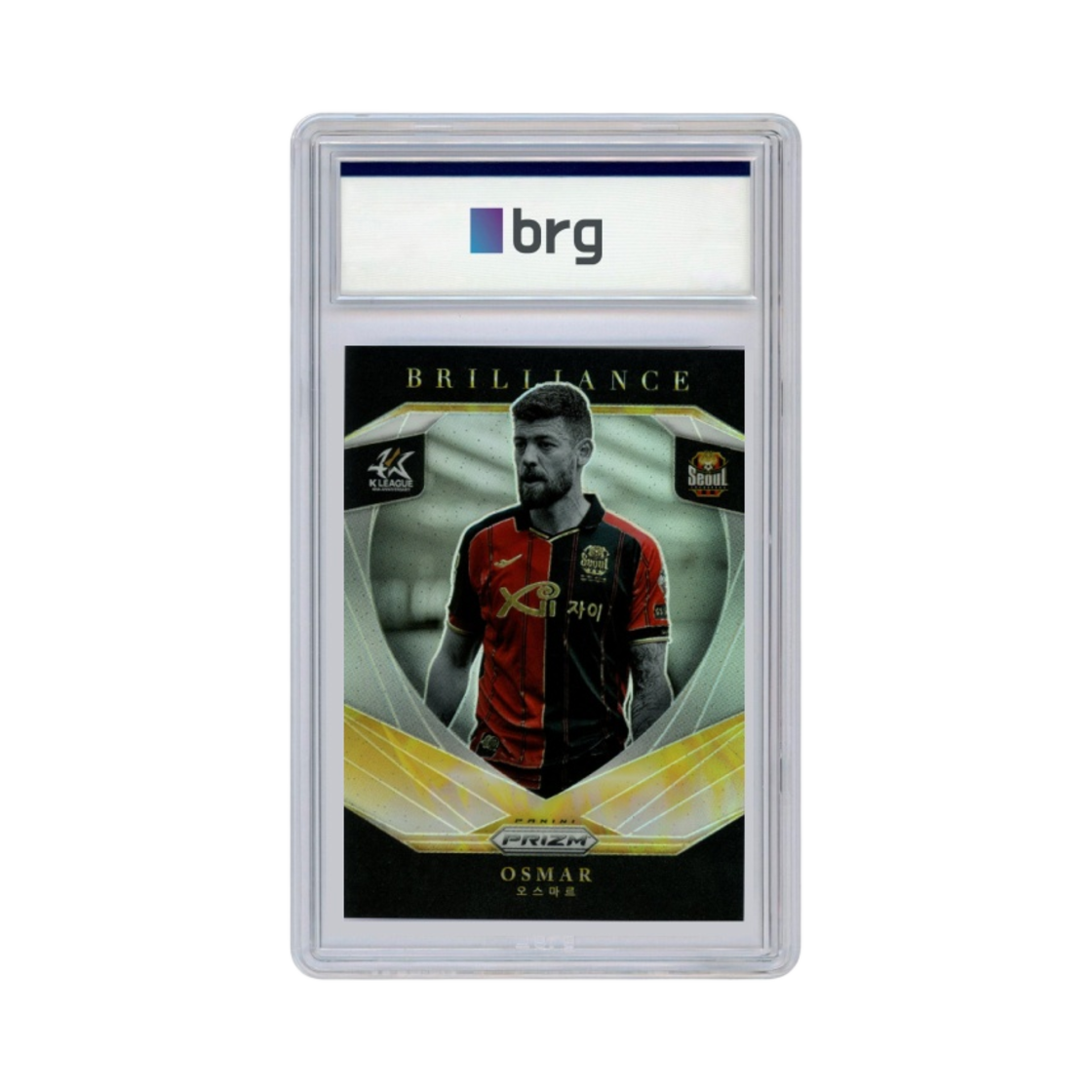 파니니 프리즘 K 리그 #3 FC 서울 오스마르 브릴리언스 축구 카드 2023(Panini Prizm K League #3 FC Seoul Osmar Brilliance Soccer Card 2023)