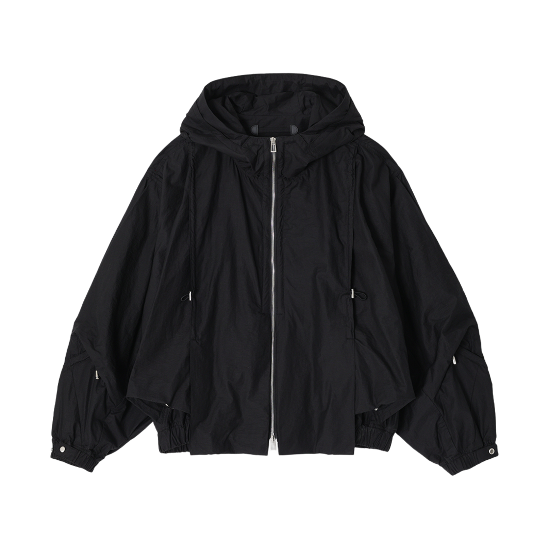 SH3JP301BK Songzio Homme Multi String Hood Jumper Black