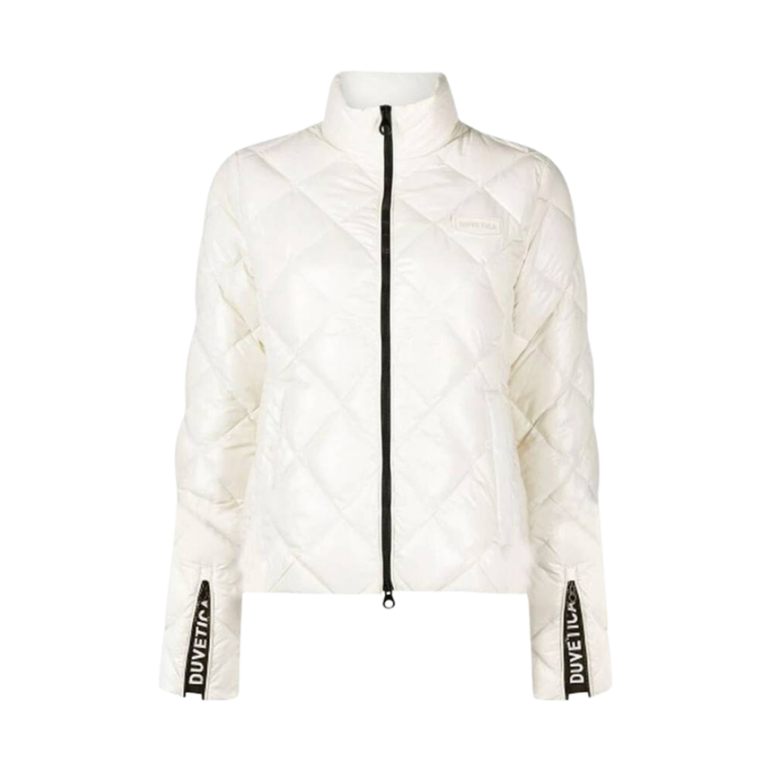 VDDJ95435-BGL (W) Duvetica Sora Logo Quilted Down Jacket Beige