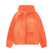 Stussy Wave Dye Beach Shell Jacket Persimmon