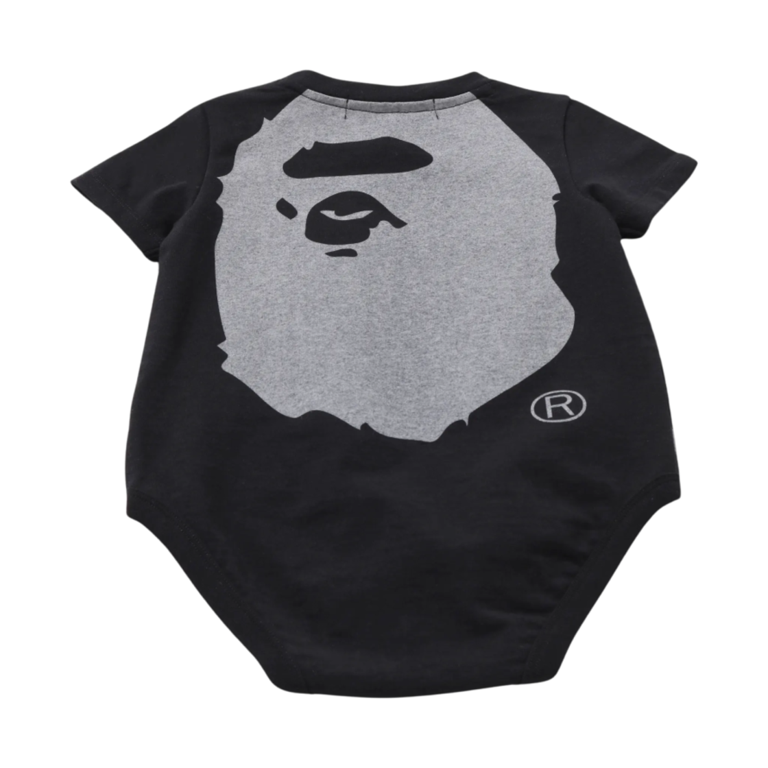 (키즈) 베이프 x 마스터마인드 에이프 헤드 바디수트 블랙((Kids) BAPE x Mastermind Ape Head Bodysuit Black) - 2