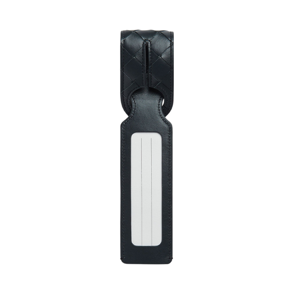 보테가 베네타 인트레치아토 롱 태그 홀더 쉐도우(Bottega Veneta Intrecciato Long Tag Holder Shadow) - 2
