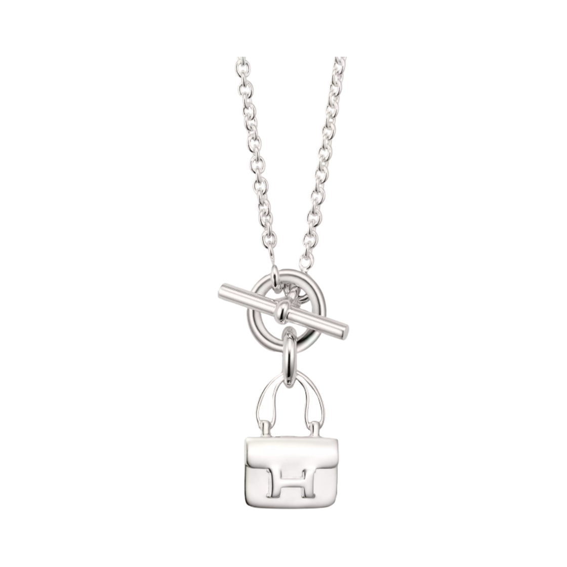 (W) 에르메스 아뮬레뜨 콘스탄스 펜던트 스털링 실버((W) Hermes Amulettes Constance Pendant Sterling Silver) - 1