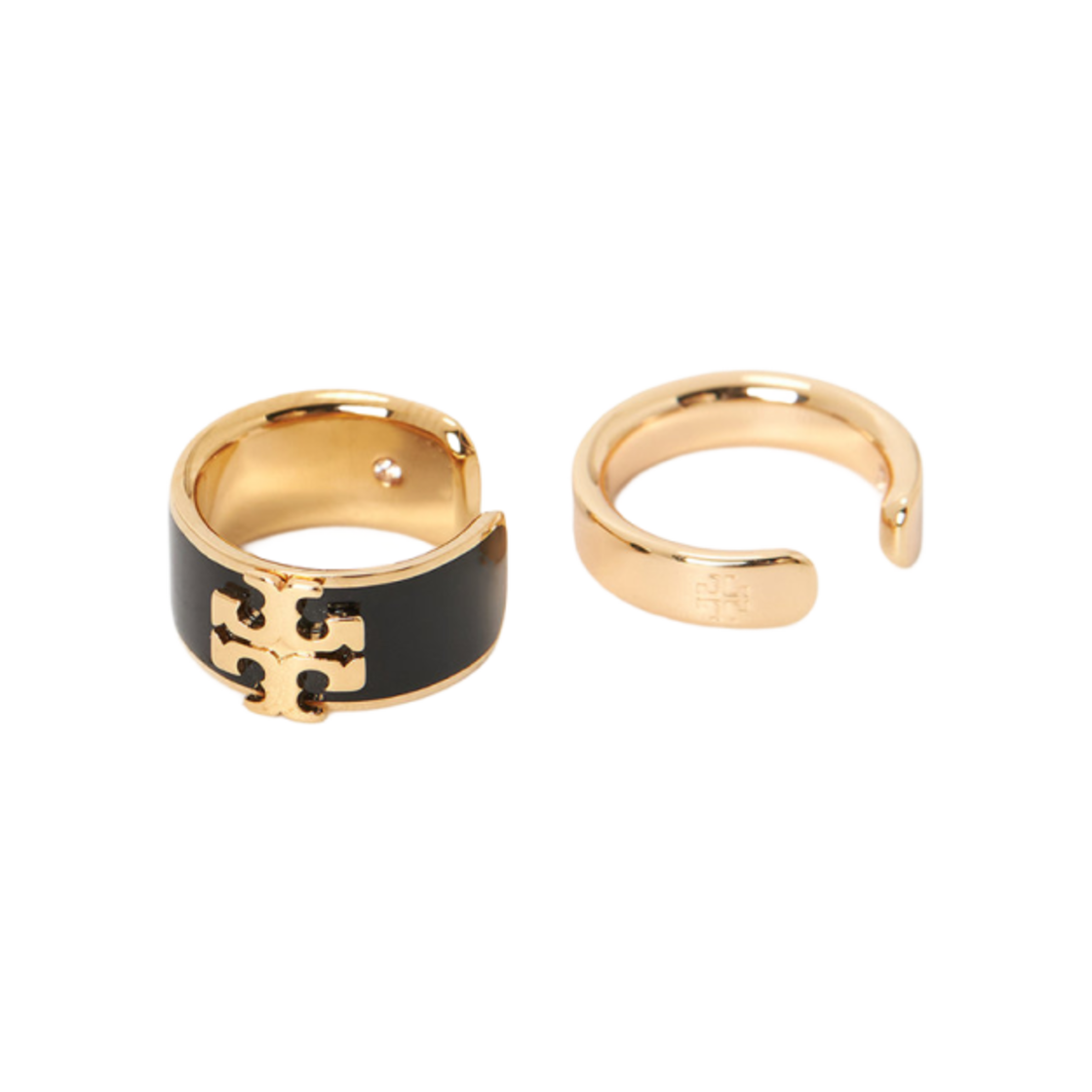 (W) 토리버치 키라 에나멜 이어커프 토리 골드((W) Tory Burch Kira Enamel Earcuff Tory Gold) - 2