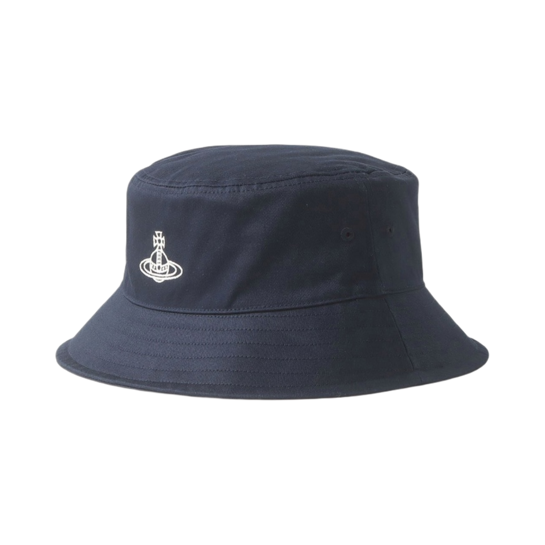 (W) 비비안 웨스트우드 런던 버킷햇 네이비((W) Vivienne Westwood London Bucket Hat Navy) - 1