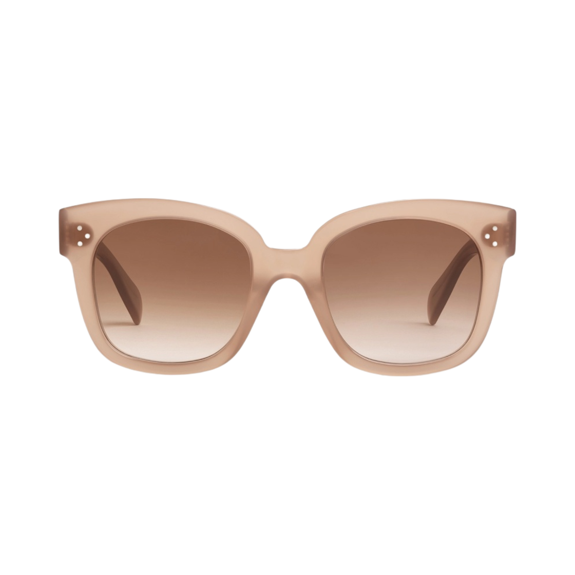 (W) 셀린느 오버사이즈 S002 아세테이트 선글라스 밀키 헤이즐넛((W) Celine Oversized S002 Sunglasses in Acetate Milky Hazelnut) - 1