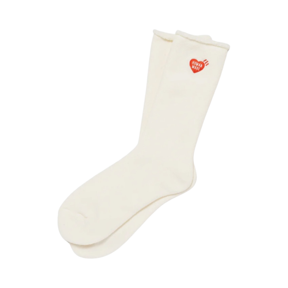 휴먼 메이드 플레이팅 파일 삭스 화이트(Human Made Plating Pile Socks White) - 1