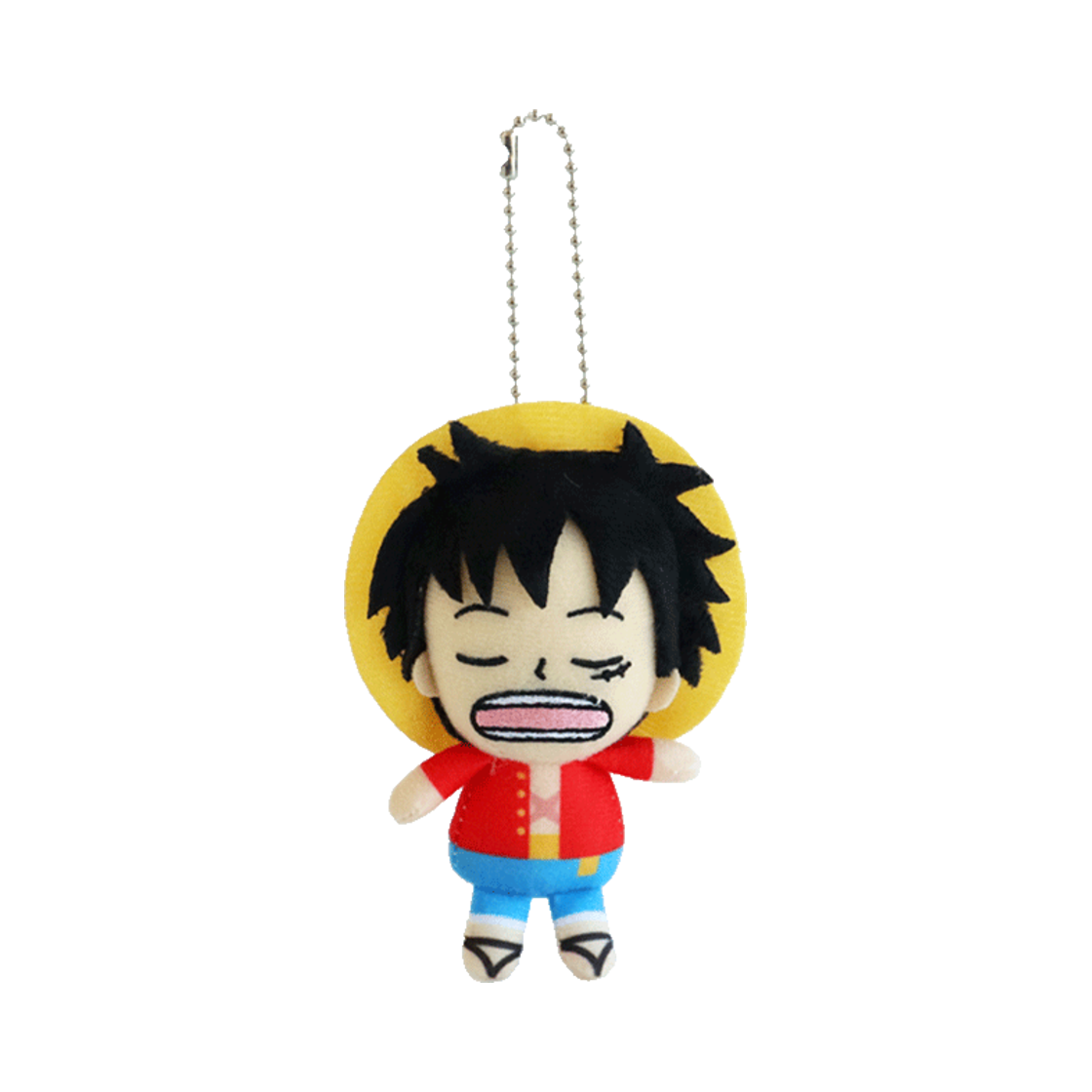 2880-100 Many a Little One Piece Key Ring Sleeping Luffy 8cm