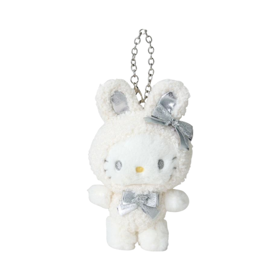 산리오 헬로 키티 스노우 래빗 마스코트 홀더(Sanrio Hello Kitty Snow Rabbit Mascot Holder)