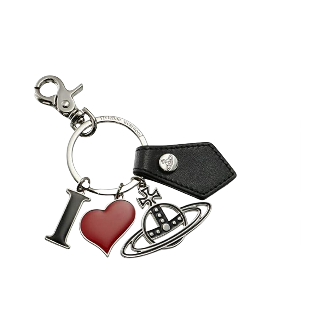 비비안 웨스트우드 로데오 아이 러브 오브 키링 블랙