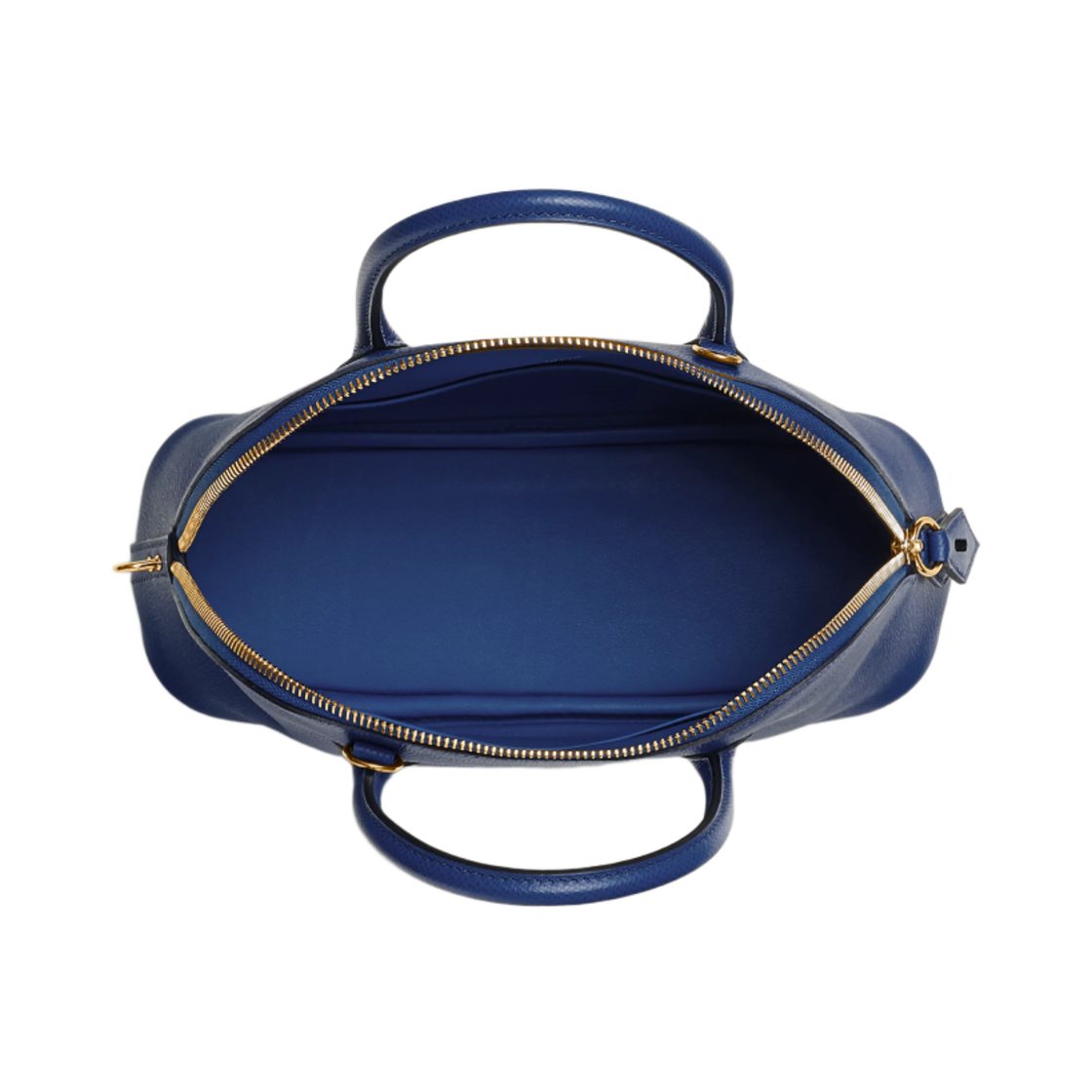 H082798CC73 Hermes Bolide 1923 25 Bag Epsom & Gold Bleu Saphir - #4
