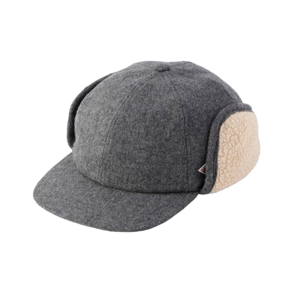 DT-H0118 Danton Wool Etamine Boa 6-Panel Cap Grey