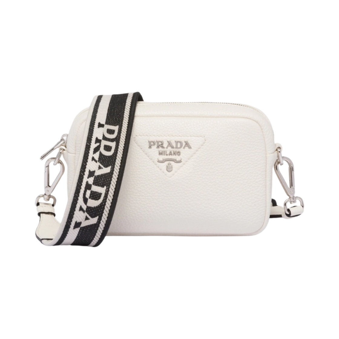 프라다 스몰 레더 백 화이트(Prada Small Leather Bag White) - 1